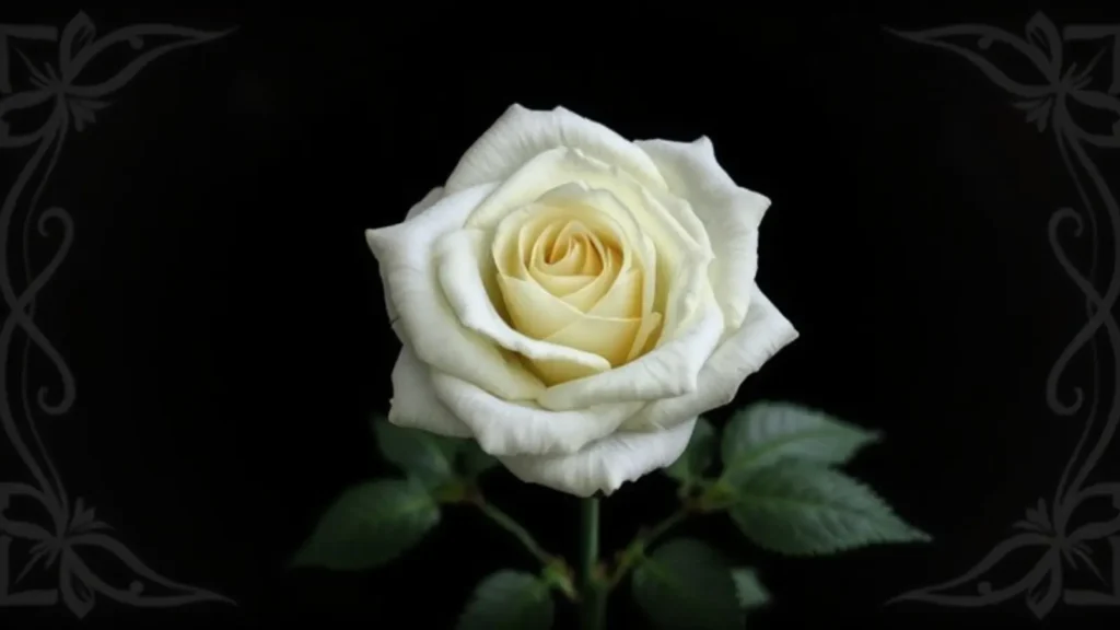 white rose symbolism